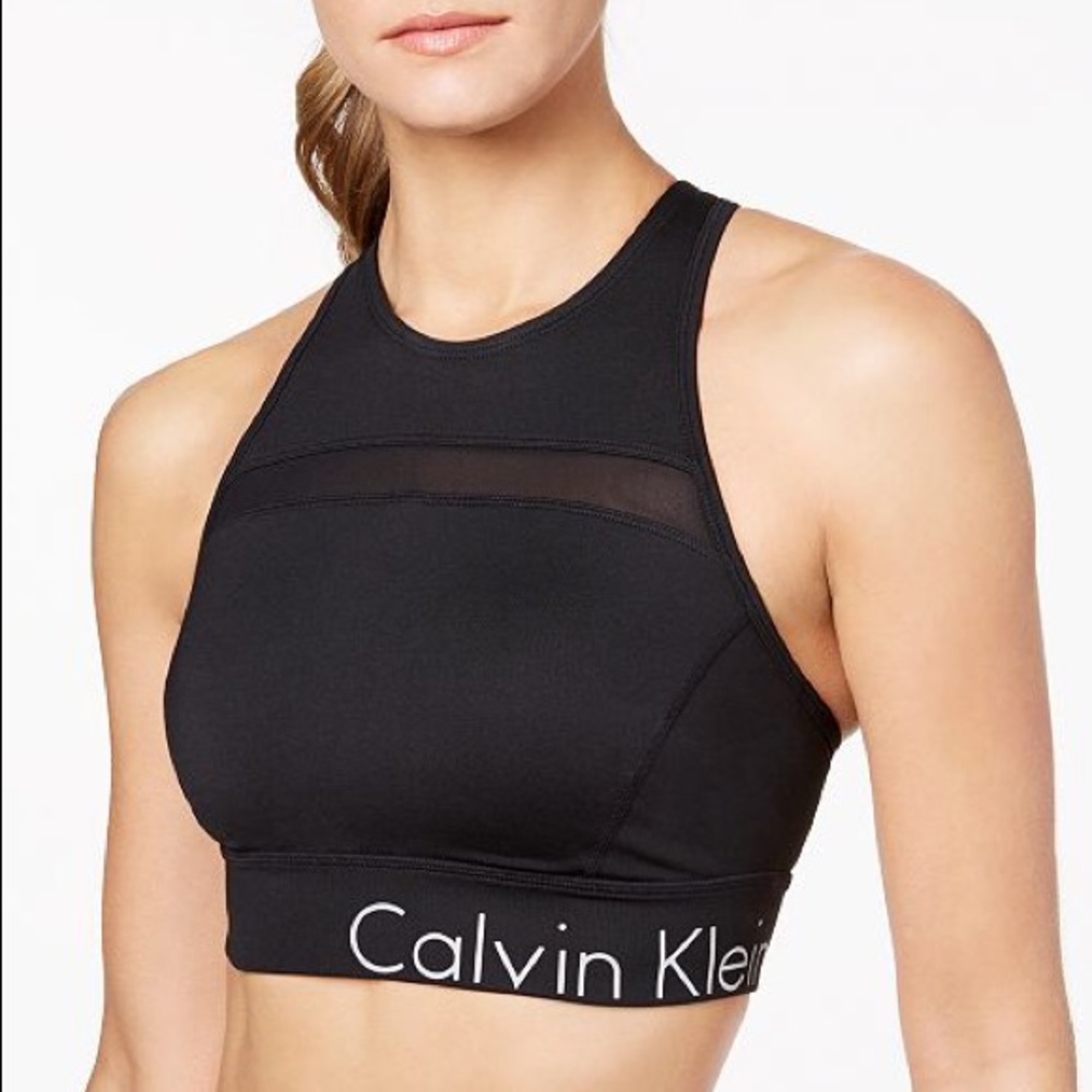 Calvin Klein High-Neck Sports Bra